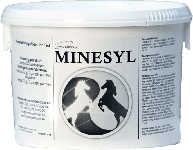 Hovedbilde Homeopathuset Minesyl 4 kg ...