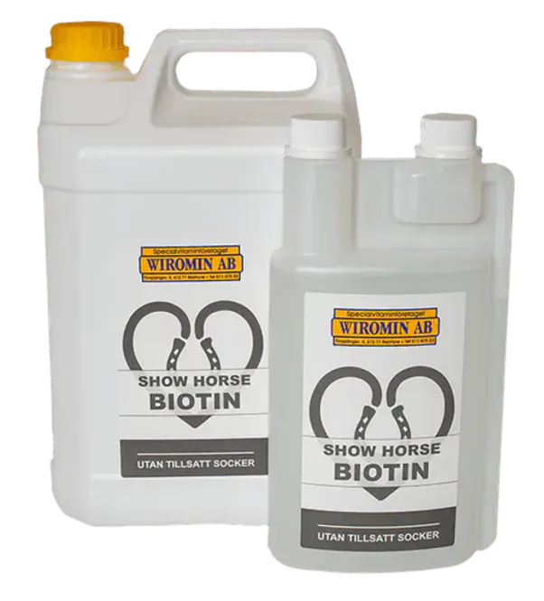 Hovedbilde Wiromin Show Horse Biotin 1 Liter