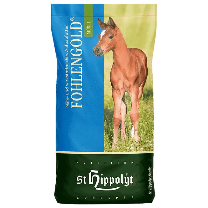 Hovedbilde St. Hippolyt Fohlengold Musli 20 Kg